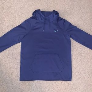 Nike purple dri-fit hoodie
